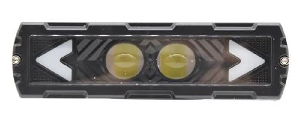 Прожектор LED-СТГ -прямоуг 20W (150*45*55) <2Lenz>ДХО ближн шт NTS DH-W42