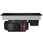Индукционная варочная панель с интегрированной вытяжкой и Flex Zone MAUNFELD MIHC604SF2BK