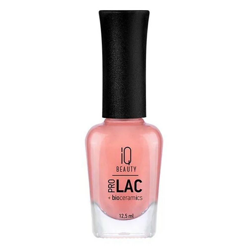 IQ Beauty Лак для ногтей укрепляющий с биокерамикой 068, 12,5 мл