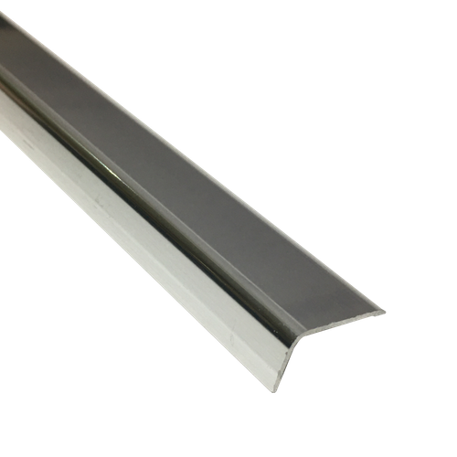 Угол 20*10мм "DO-1" 2,7м Серебро глянец анод. алюм.