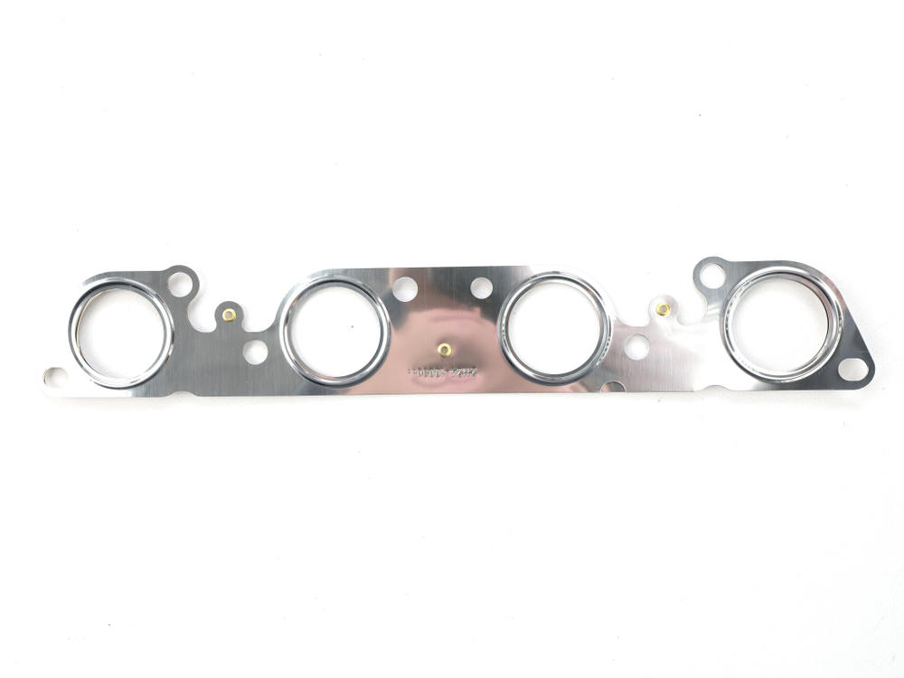 Прокладка коллектора ВАЗ 21124, 2112, Калина, Приора дв. 1,6 л. 16кл. выпускного, металл эконом, ОЕ 21124-1008089 (Ярославль/АМТ)