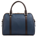 886/10 BG кожа син. /кофе (сумка жен.)