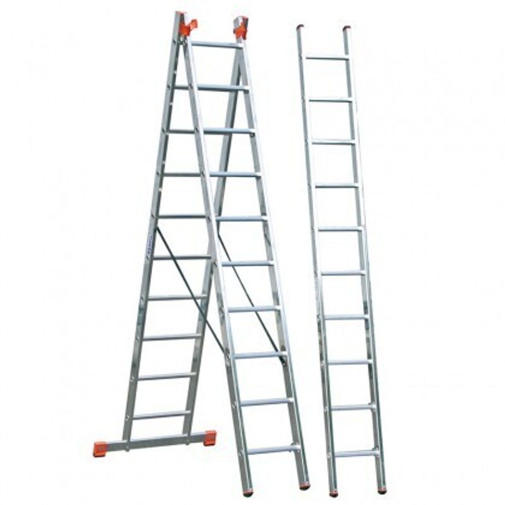 TRIBILO Универс.лестница из 3-х частей,3*10 перекладин(129680)