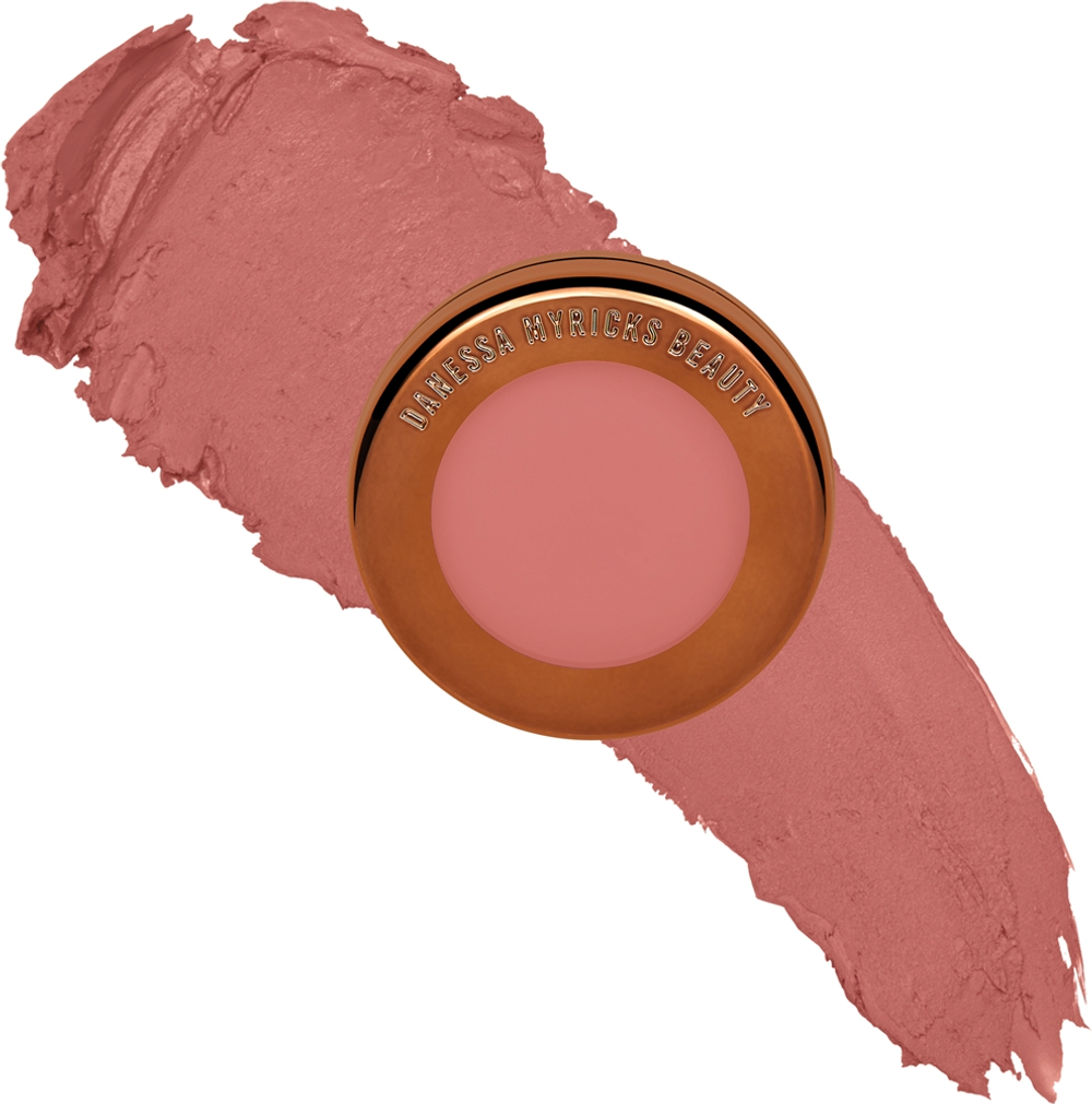 Danessa Myricks Beauty Yummy Skin Blurring Balm Powder Flushed - Тонирующий бальзам для губ и щек оттенок Rosé N Brunch, 6 g
