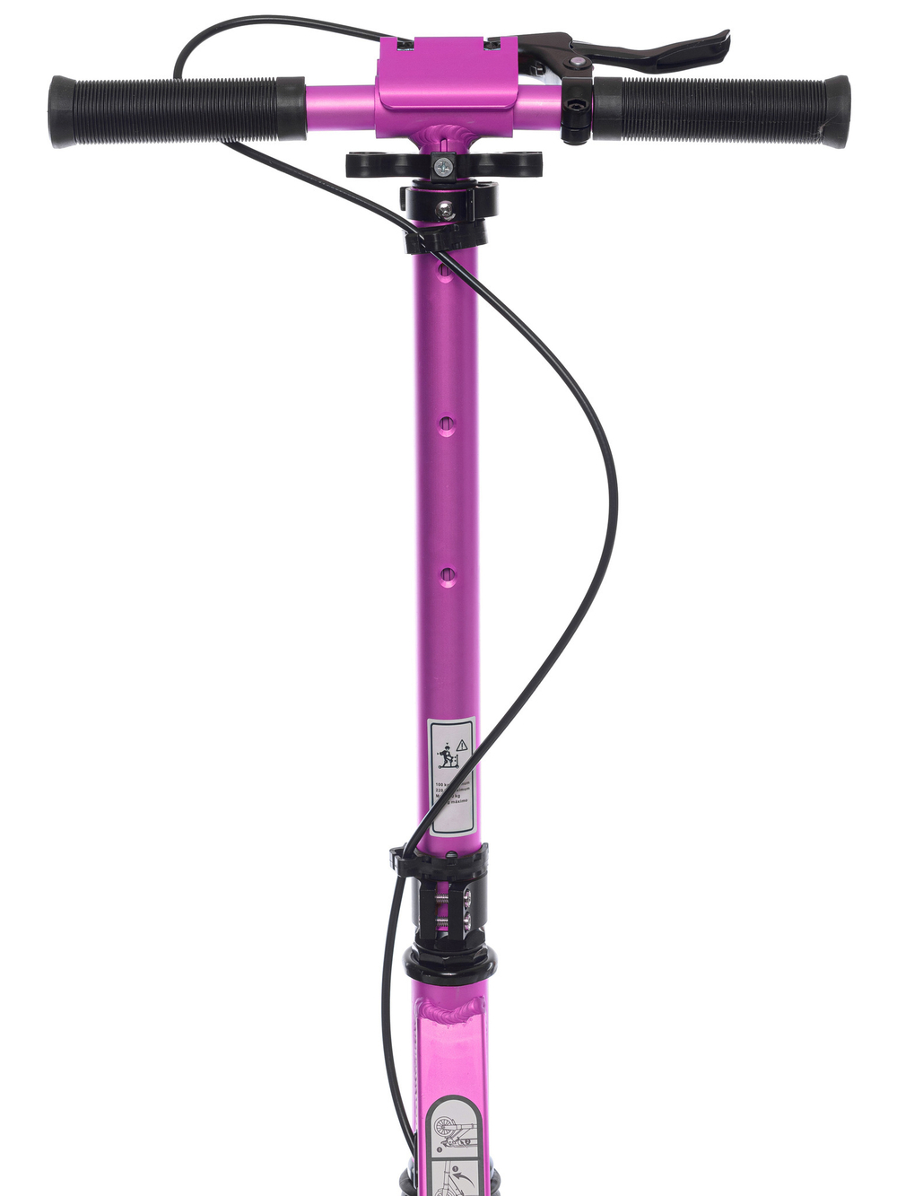 Самокат Urban Scooter Original tm Disc Fucsia, (2023), с дисковым тормозом, складной, городской, двухколесный