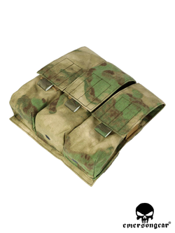 Подсумок для 3 магазинов EmersonGear LBT Style 7.62 Triple Magazine Pouch (EM9061ATF). Мох
