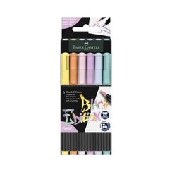 Rəngli karandaş \ Цветные карандаши  Faber-Castell 116453 Black Edition, 6 штук