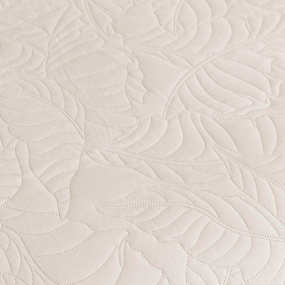 Покрывало 240х260 и 2 наволочки 50х70 Sofi De MarkO Мелисса кремовое