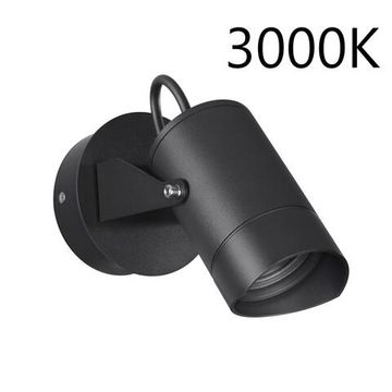 6647/10WL3 NATURE ODL25 687 черный/металл Настенный светильник IP54 LED 10W 3000K 38° AC85-265V STIMA