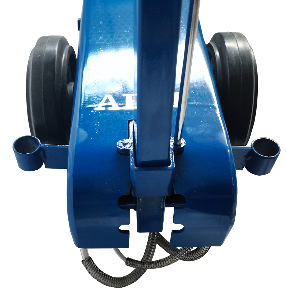 Домкрат пневмогидравлический 80/40т высокий HJ-80/40H