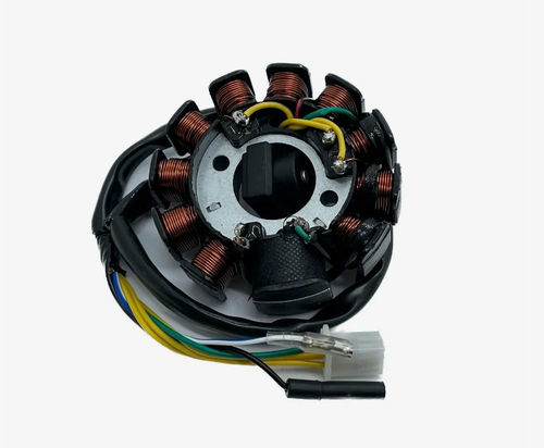 Статор генератора 161QMK 200см3 (AC 11 катушек) с реверсом