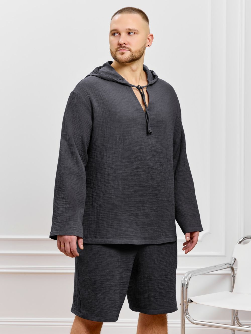 Костюм мужской Нептун-1 Виотекс ГРАФИТОВЫЙ