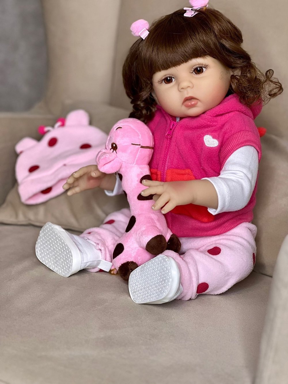 Кукла Реборн виниловая 48см в пакете (FA-021)