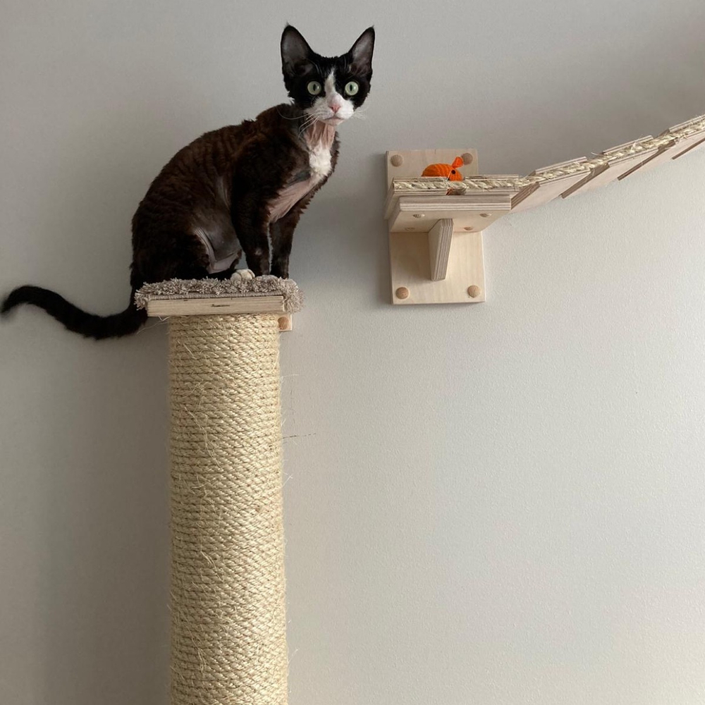 Колонна настенная