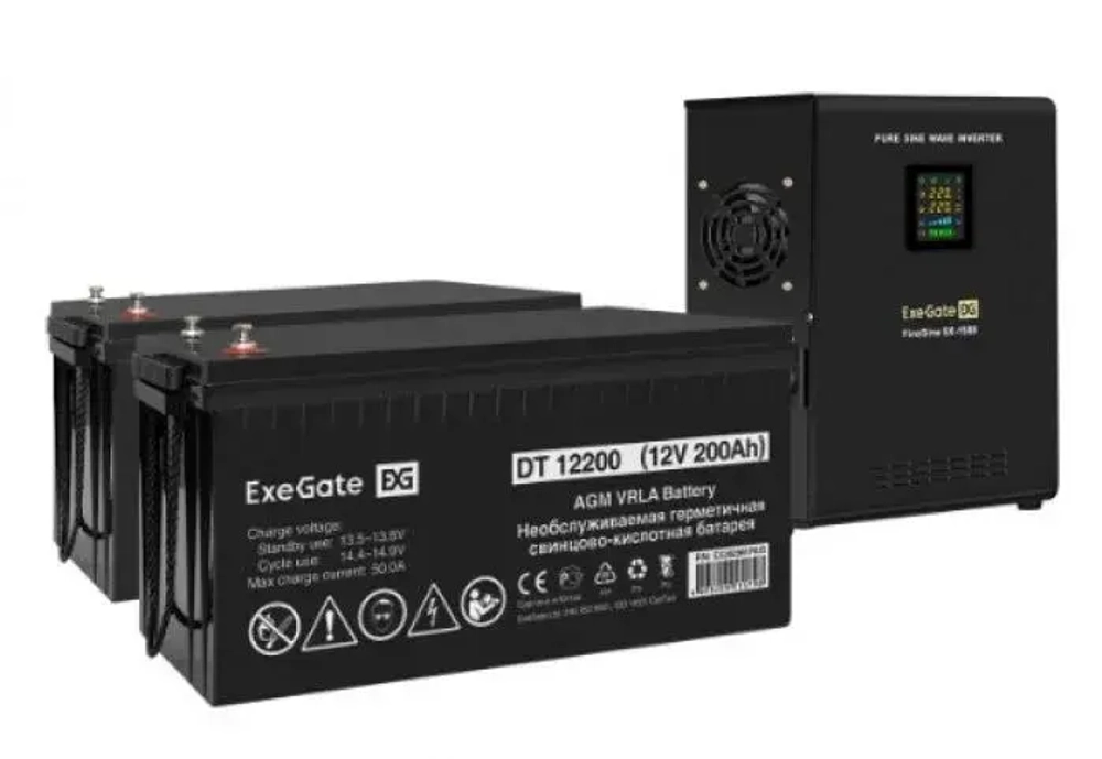 Комплект Exegate SX-1500.LCD.AVR.2SH