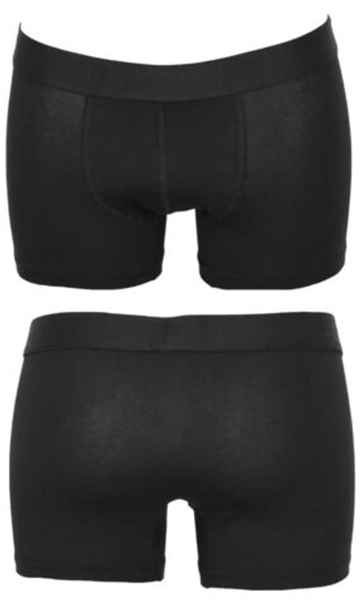 Набор из 3 черных трусов-боксеров Darkzone (Размер: M) (Цвет: черный)