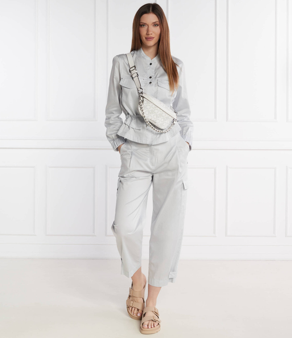 Бананка/ сумка через плечо XS SLING Michael Kors - белый(30H3S04M0V)