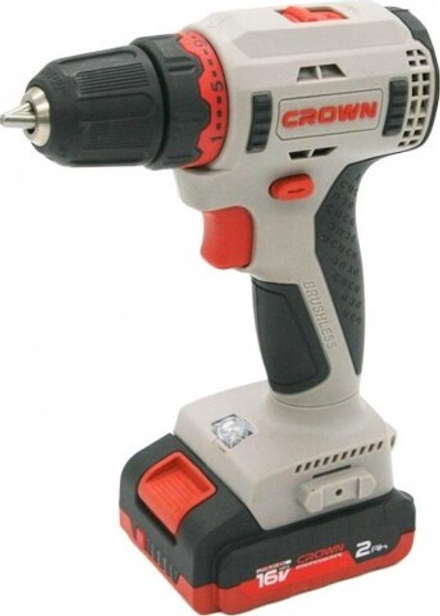 Дрель-шуруповерт аккумуляторная Crown CT21092H-2 BMC BL CT21092H-2 BMC