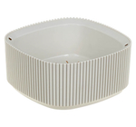 Кашпо СТРИП квадратное 190*190мм 1,6 л со вставкой М3250