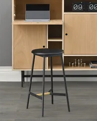 Полубарный Mont, 65 см, черный