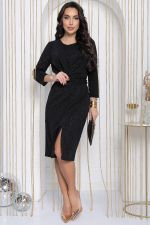 Платье Время желаний (черный с люрексом) П12147 LT Collection