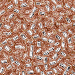 Японский бисер TOHO Round 8/0 (№31), с внутренним серебрением, прозрачный