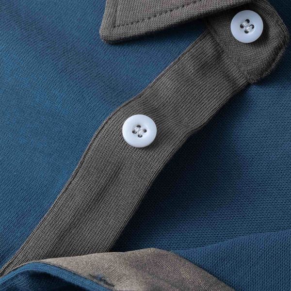 Лонгслив Rugby пыльно-синий - фото 4