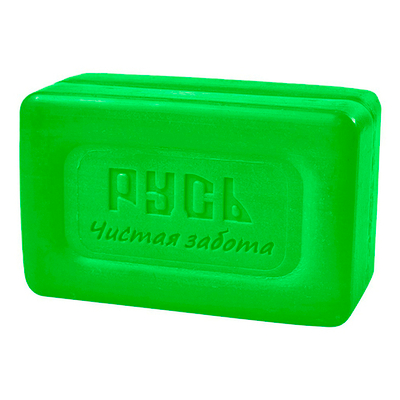 ЭФКО туал.мыло Русь "Чистая забота"180 гр. ярко-зеленое