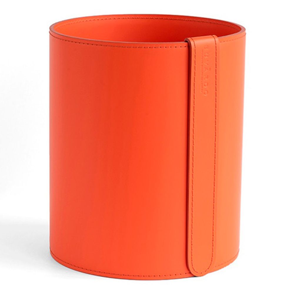 Корзина для бумаг 18 литров из кожи Cuoietto с металлической вставкой 320*270 (BBCMet) 5