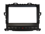 Комплект рамки с разъёмами 9" Toyota Alphard, Vellfire 2008-2014 (компл. с полочкой под магнитолой)с кнопками - Car-Smart 9536K