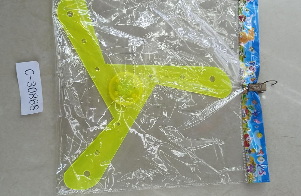 Бумеранг д-29 см, со светом, 3 микс цветов, с-30868