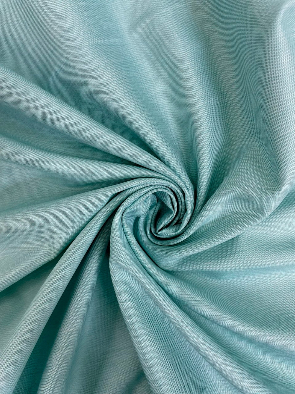 Коттон сорочка, ментол, меланж royal twil NB#53