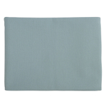 Покрывало из фактурного хлопка голубого цвета с контрастным кантом из коллекции essential, 230х250 см