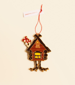Ёлочная игрушка – Избушка на курьих ножках | carnaval