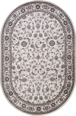 Ковер d251 - CREAM-BROWN - Овал - коллекция VALENCIA DELUXE размер 80*150 см