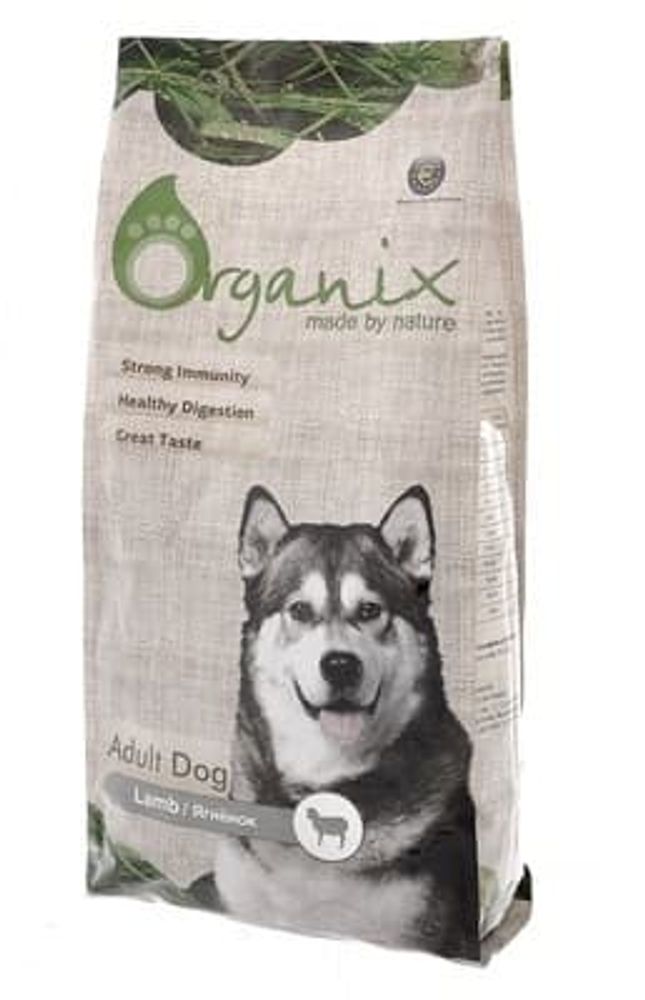 Organix 18кг. корм для взрослых собак с чувствительным пищеварением с Ягненком Organix 18кг. корм для взрослых собак с чувствительным пищеварением с Ягненком