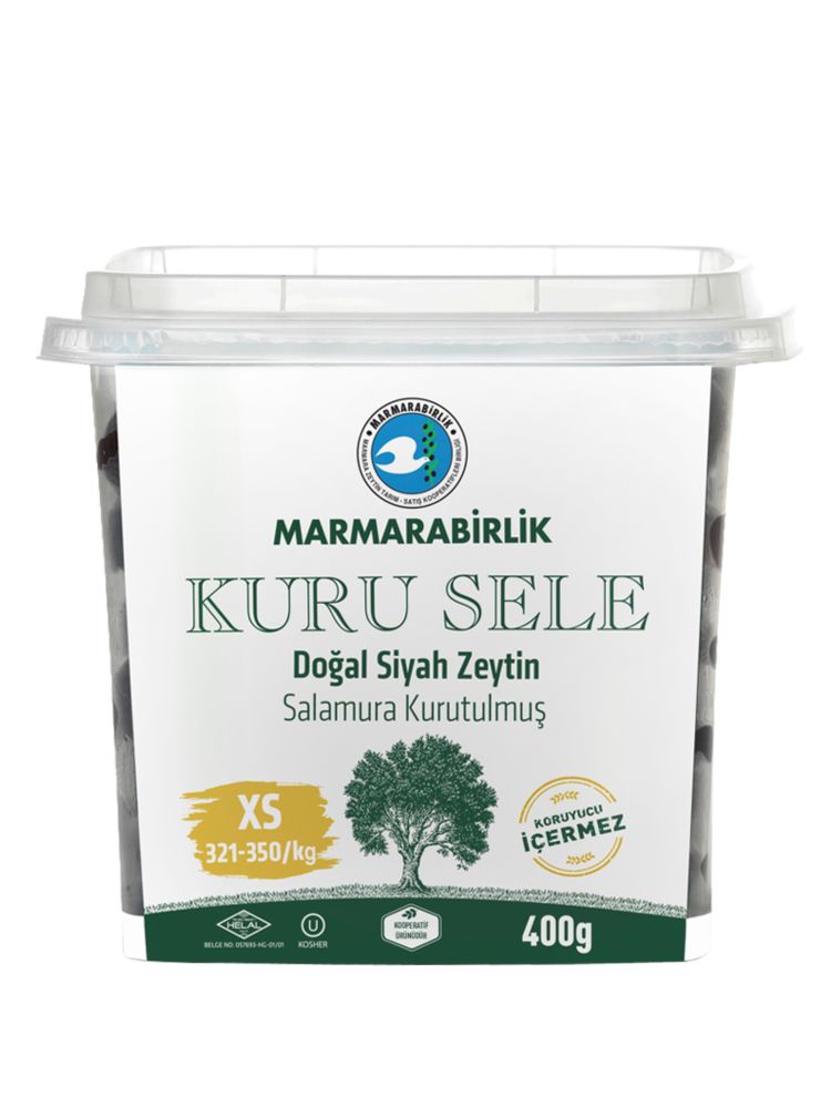 Маслины Marmarabirlik Kuru Sele XS вяленые 400 г 2 шт