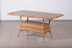 Стол прямоугольный, столешница ДПК, коллекция Крит