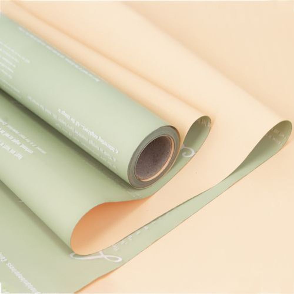 Пленка Письмо 58*10м 2-х сторонняя ОЛИВА/КРЕМ