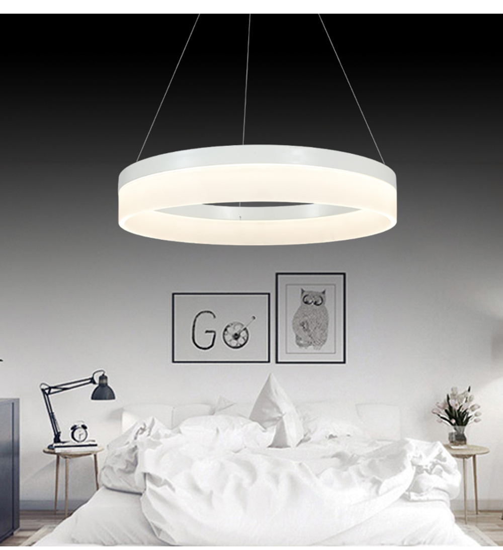 Pendant Led design lamp  Corona by SONNEMAN D40 (Grey)