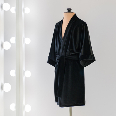 X 2-00-01 Бархатный танцевальный халат. | Vasileva Dance