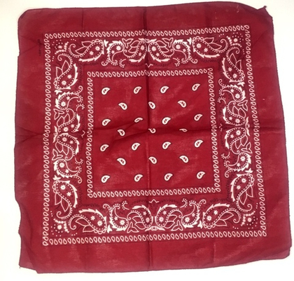 Бандана 2 категория огурцы бордовый 2