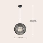 Подвесной светильник Maytoni MOD204PL-01B1