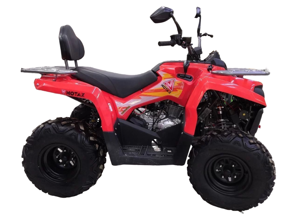 Квадроцикл MOTAX GRIZLIK 200 ULTRA черно-красный