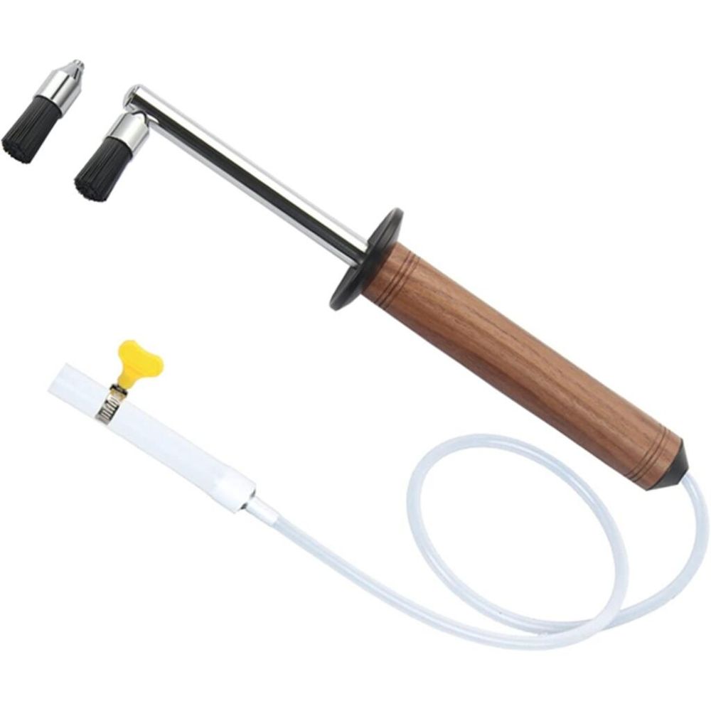 Кисточка щетка паровая для чистки кофейного оборудования 29 см дерев. ручка P.L.- Barbossa