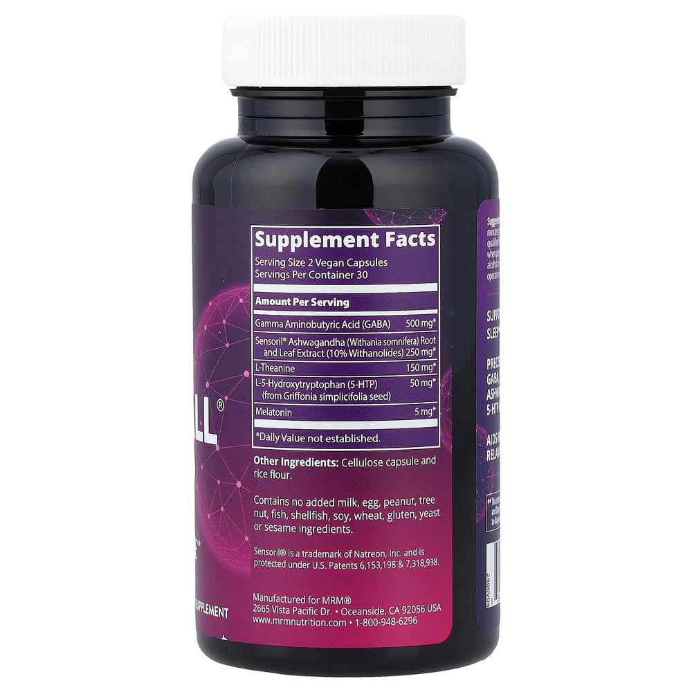 MRM Nutrition, Relax-All® Sleep, 60 веганских капсул