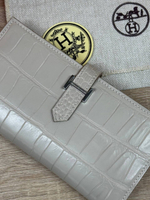 Кошелек Hermes из кожи крокодила