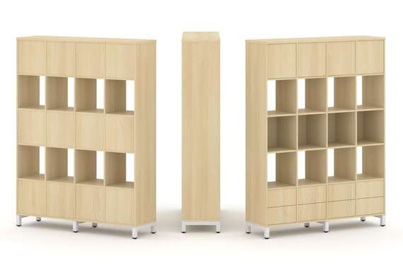 Style Project Набор стеллажа 1 сторон., 5 яр. SN.NS-541  1488*400*1982