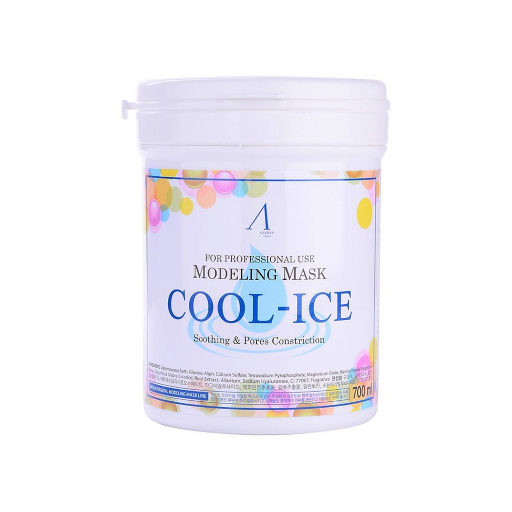 Anskin Cool-Ice Modeling Mask маска альгинатная с охлаждающим и успокаивающим эффектом