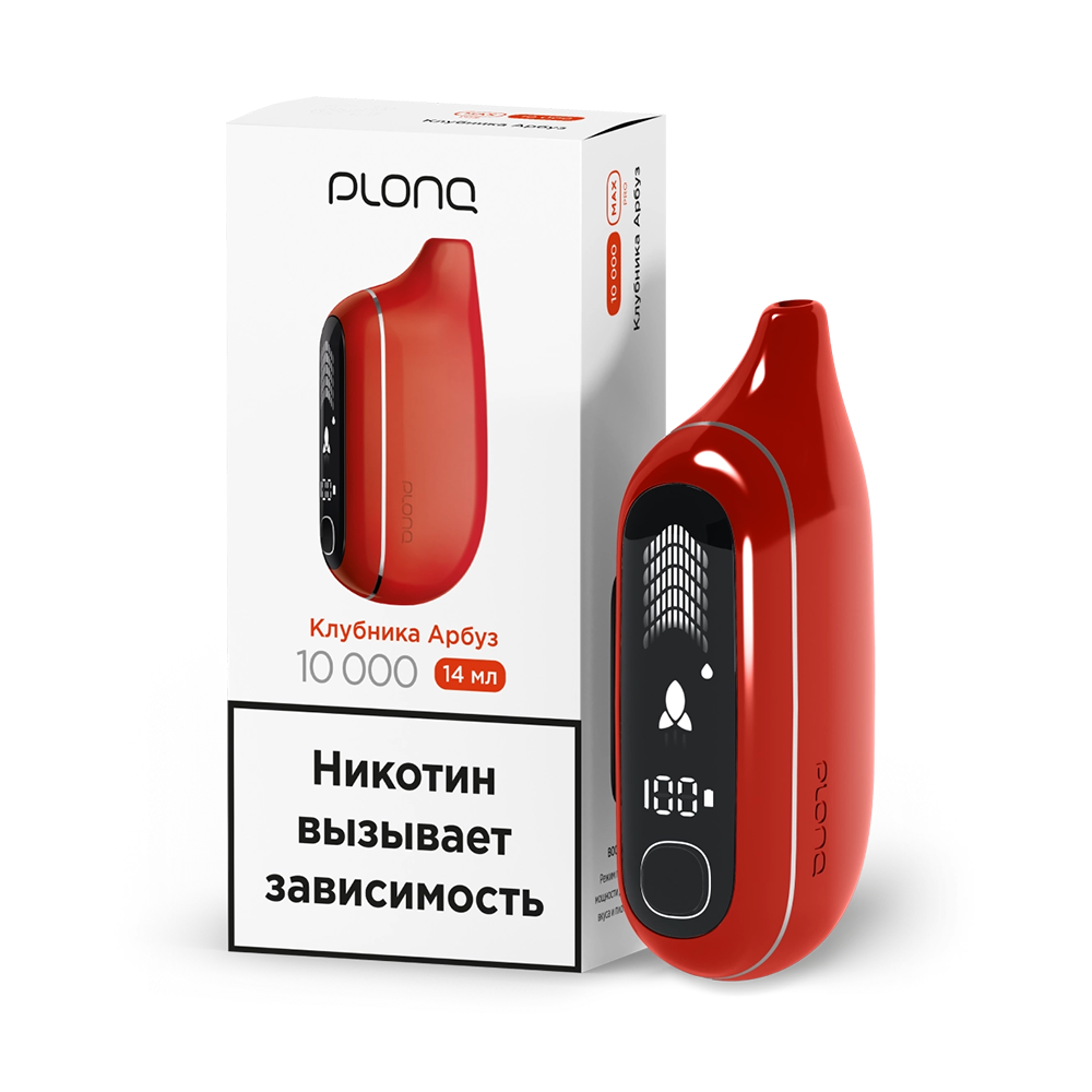 Plonq Max Pro - (Клубника-Арбуз) 10000 затяжек